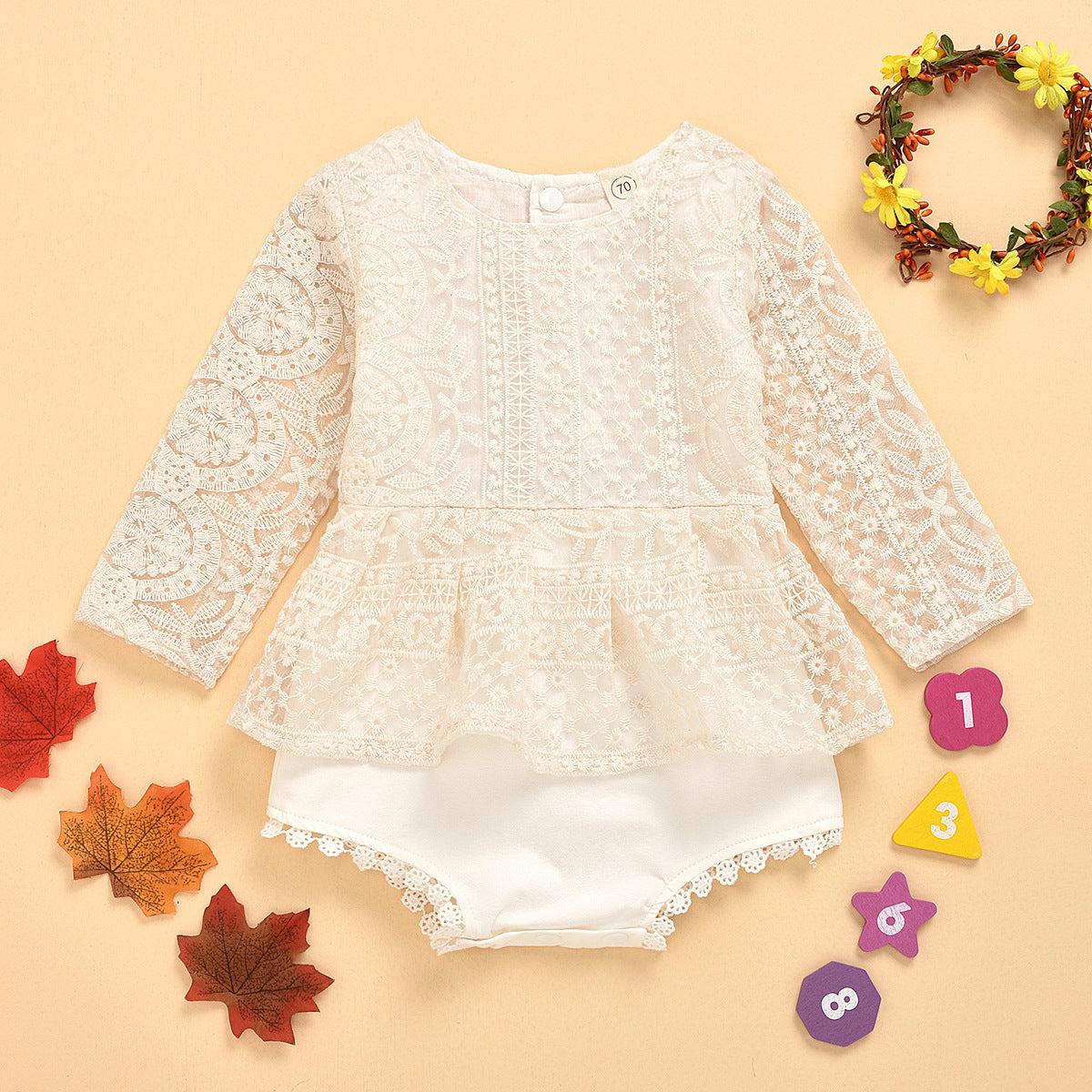 Little Angel Lace Jumpsuit
