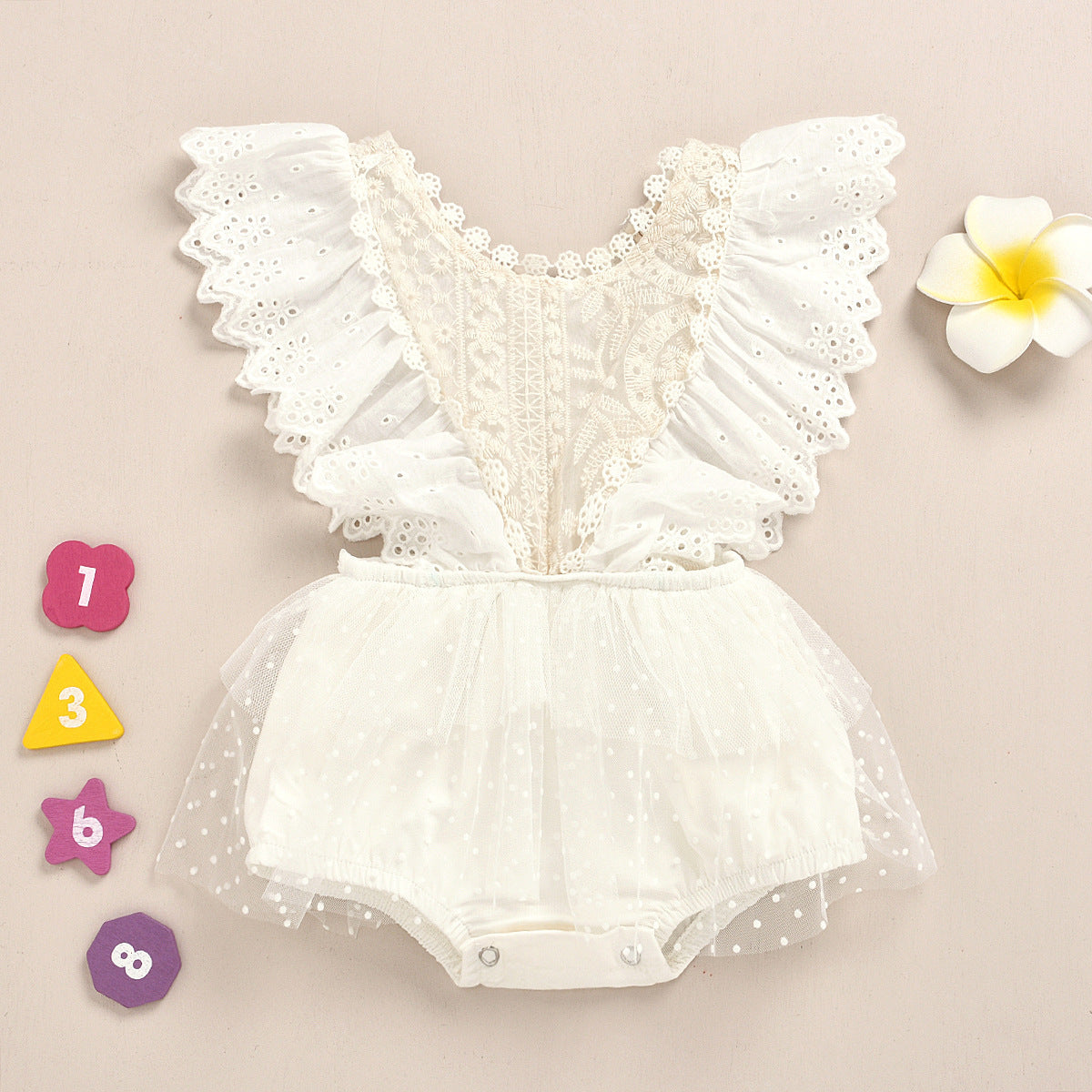 Little Angel Lace Jumpsuit